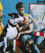 Baustelle XY - 140 x 120 Acryl 2008