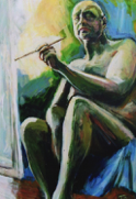Selbst - 120 x 80 Acryl 2010