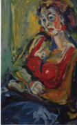 Die Augenärztin - 100 x 70 Arcyl 1988