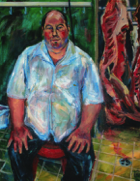 Feierabend II - 120 x 100 Acryl 2012