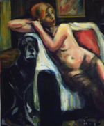 Feierabend I - 120 x 100 Acryl 2009