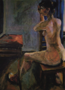 Die Ballerina - 140 x 100 Acryl 2006