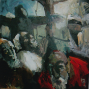 Ostern - 120 x 120 Acryl 1997